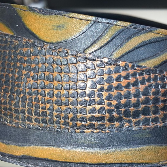 Esperanza Leather Belt Statement Accent Size Small - Picture 10 of 15